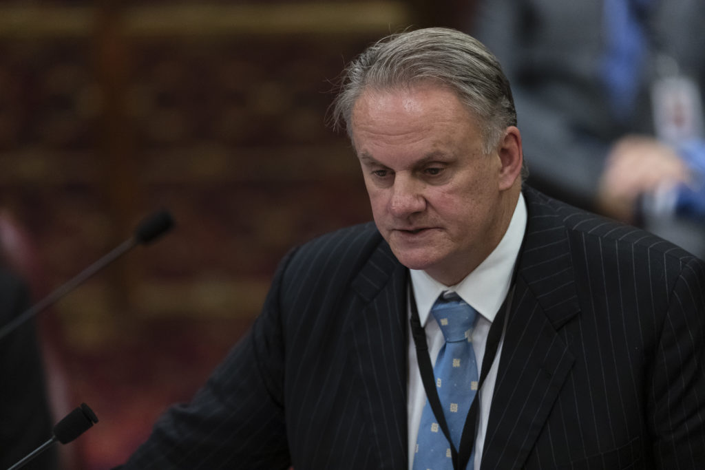 马克·拉瑟姆（Mark Latham）在新南威尔士州上议院讲话