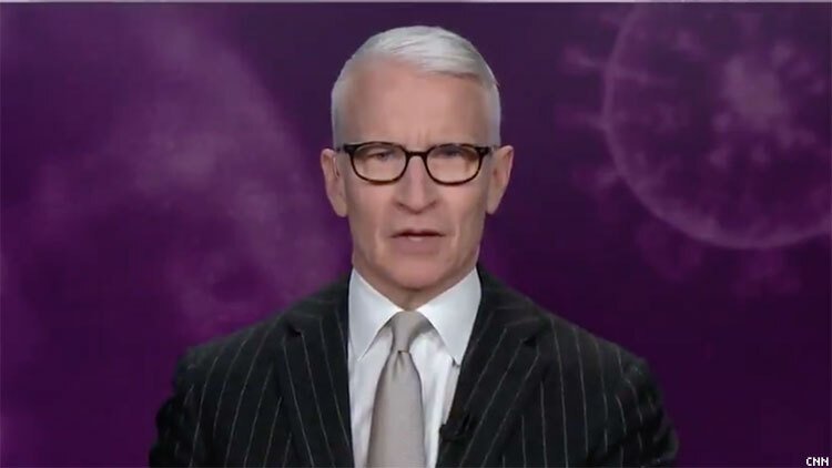 安德森·库珀(Anderson Cooper)抨击特朗普对伪装虚伪,艾滋病毒定罪 安德森
