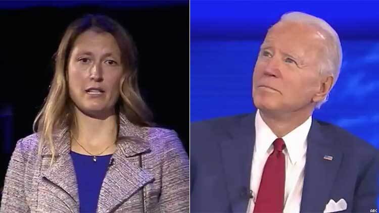 Mieke Haeck和Joe Biden