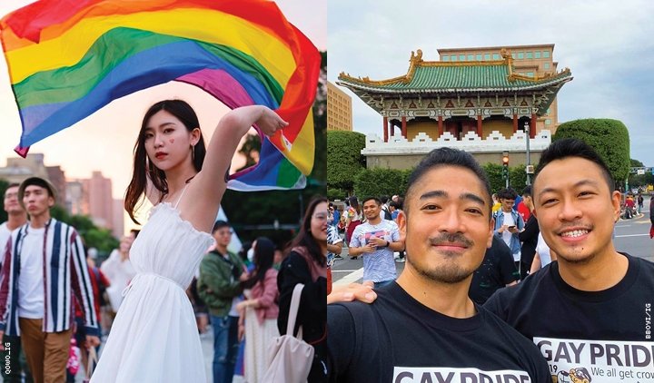 台湾LGBTQ +人民庆祝骄傲