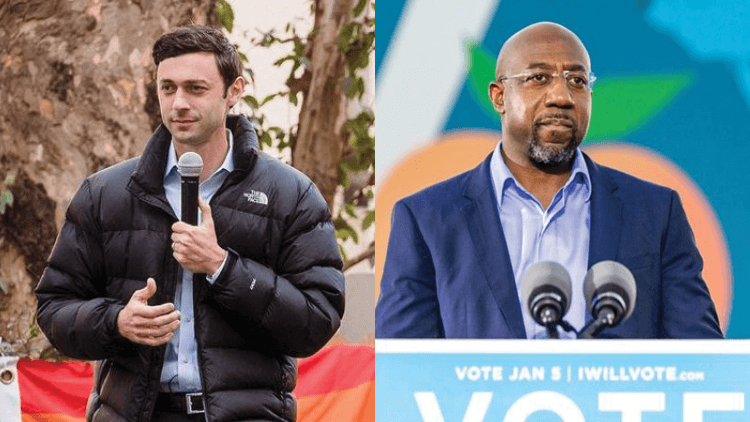 乔恩·奥索夫（Jon Ossoff）和拉斐尔·沃诺克（Raphael Warnock）