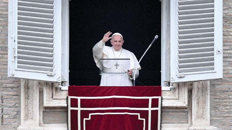 天主教会不能祝福罪孽， 教宗说同性同盟