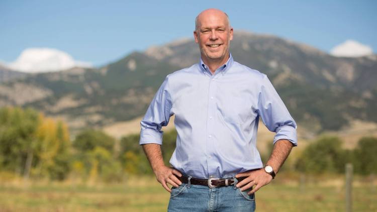 蒙大拿州州长Greg Gianforte